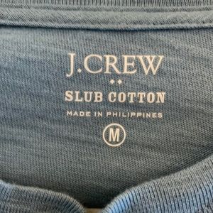 J Crew. Medium.  Slub Henley
